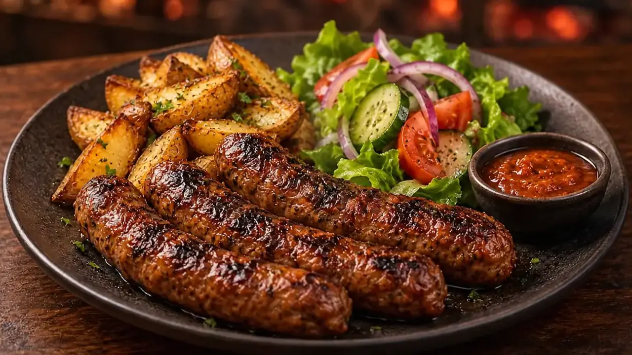 Assiette merguez